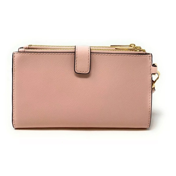 Michael Kors Jet Set Travel Double Zip Phone Wristlet Wallet - Picture 4 of 6